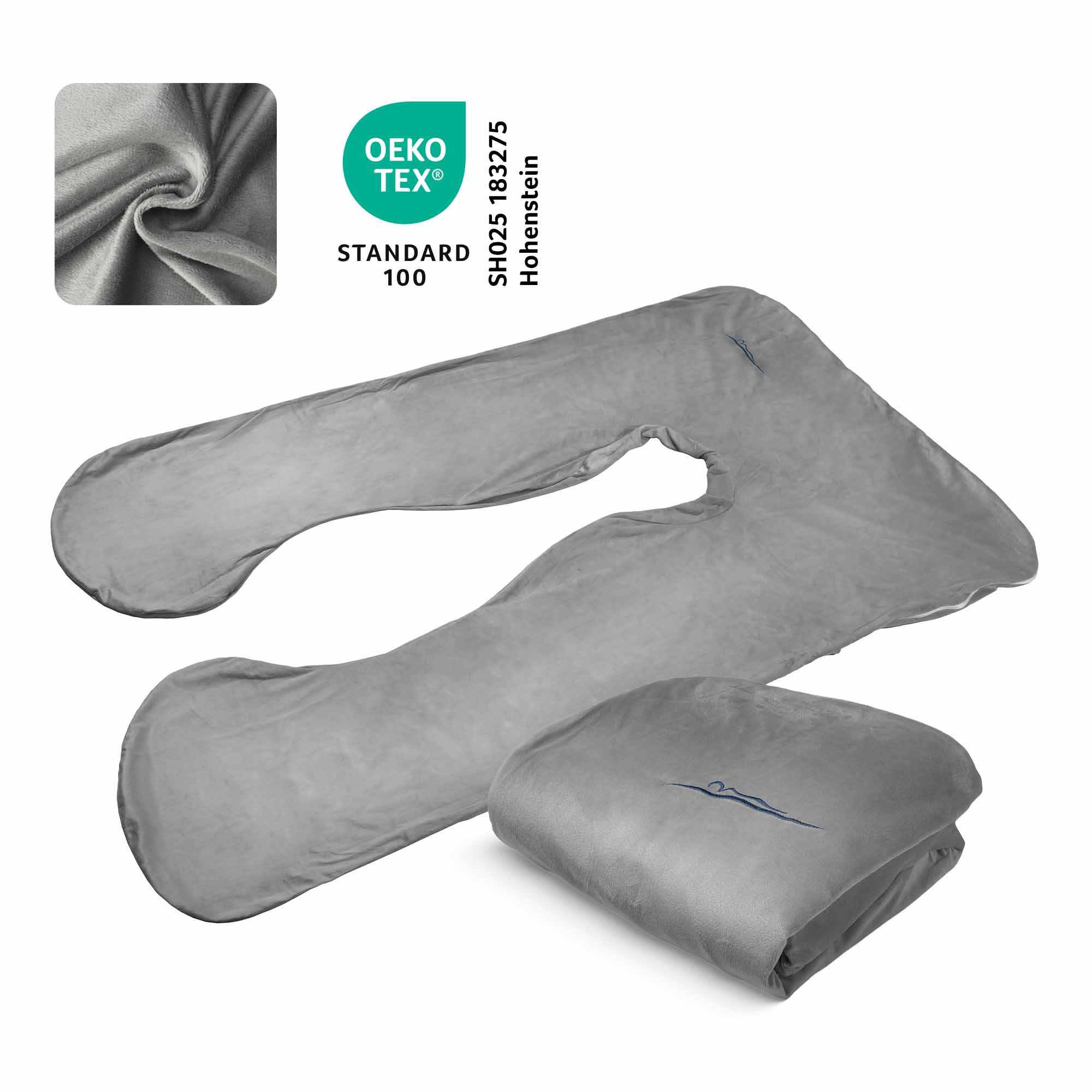 Housse de remplacement - Bambou (Gris)